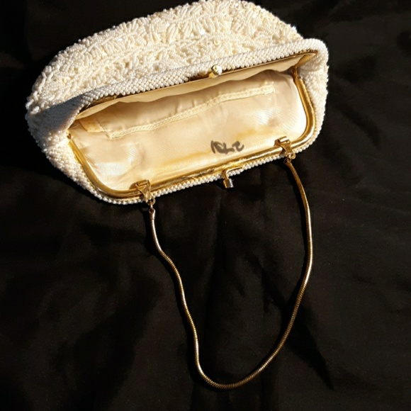 Vintage Beaded Hong Kong Clutch - Picture 3 of 3
